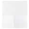 JAM Paper Clear Heavy Duty Plastic 2-Pocket Mini Folders, 6ct.